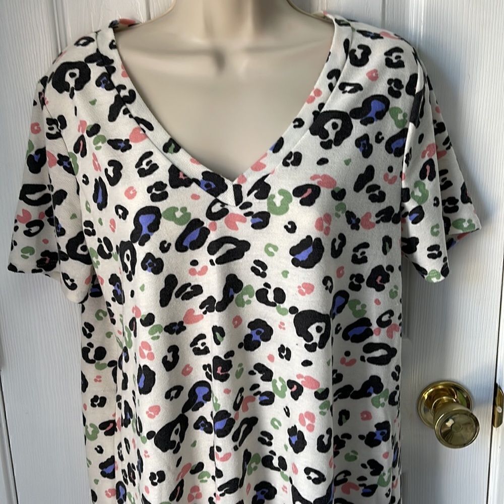 Colorful Leopard blouse - Picture 2 of 4